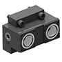 BMT68 MAZAK CAPTO C5 COMPATIBLE TOOL HOLDER DOUBLE L=60 mm LEFT HAND